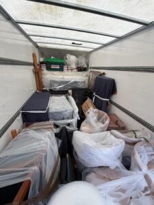 Transportation of Furniture via our Man and Van Services